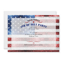 Estados Unidos bandeira vermelho azul brilha 4 de