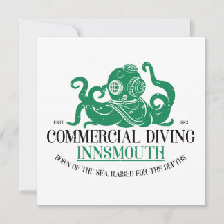 Convites Estalagens de Mergulho Comercial de Innsmouth