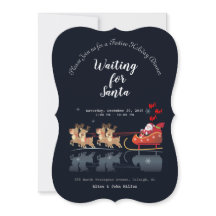 Estamos esperando Papais noeis Ho! Ho! Ho! Feriado