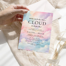 Estamos no Chá de fraldas Cloud Nine Dreamy Sky
