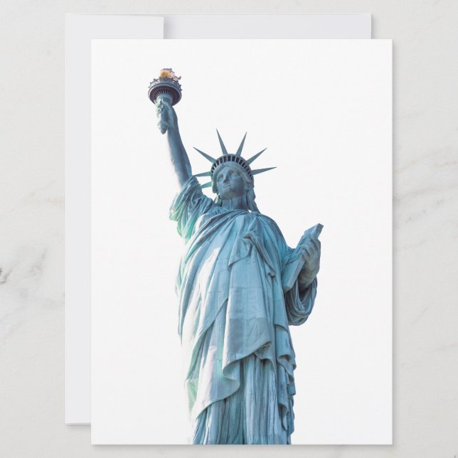 Convites Estátua da liberdade (Frente)