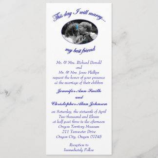 Convites Este dia eu vou casado meu melhor amigo-cartão