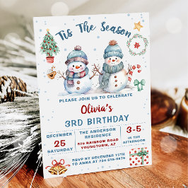 Convites Este É O Aniversário Do Feriado De Natal
