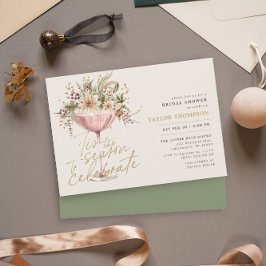 Convites Este é o Chá de panela de inverno da Motosa Verde 