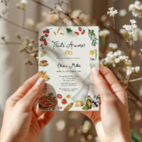 Este é o estilo Amore Chá de panela Italiano