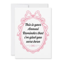 Este é o seu lembrete anual de que estou feliz que