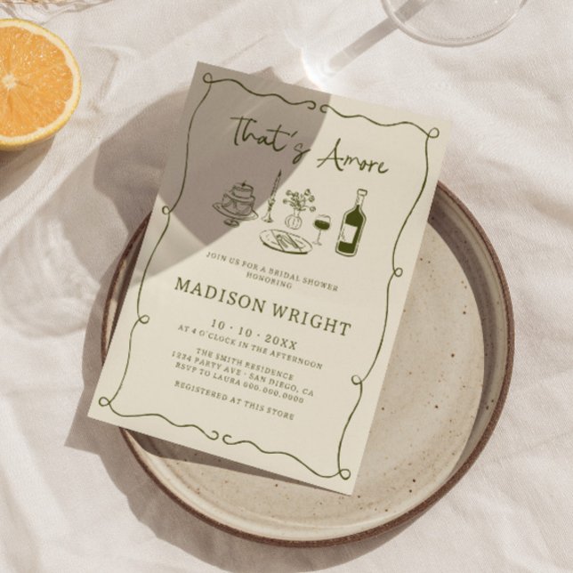 Convites Este é um Chá de panela de Mão Verde-Oliva (Criador carregado)