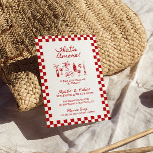 Convites Este é um Janto de ensaio italiano