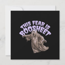 Convites Este Medo É A Folha De Dia de as Bruxas engraçado 