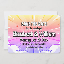 Convites Estilo de banda desenhada divertida personalizado