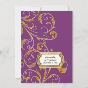 Convites Estilo de Evento de Gravação Preta da Regência de