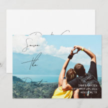 Estilo de Manuscrito De Chic Casual Salvar O Cartã