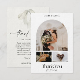 Convites Estilo de Roteiro Amor Coração Casamento Obrigado 