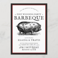 Estilo de Vintage| Poste| CHURRASCO