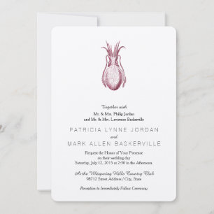 Convites Estilo Letterpress De Tuttlefish
