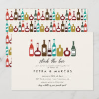 Estoque o Chá de casamento de noivado dos Casais d