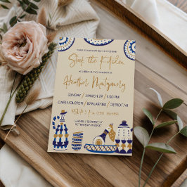 Convites Estoque o Chá de panela da cozinha