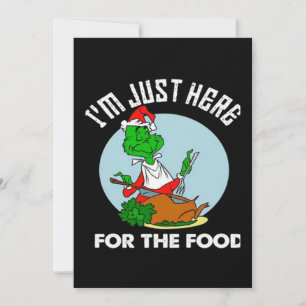 Convites Estou aqui apenas pela comida