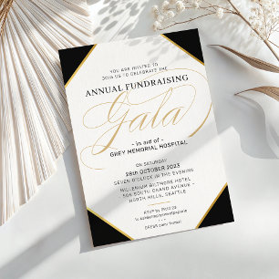 Convites ESTOU ENGANANDO GALA BALL, evento elegante, gravat