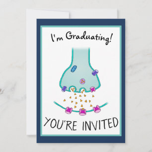 Convites Estou Pensando Neurônio Sinapse