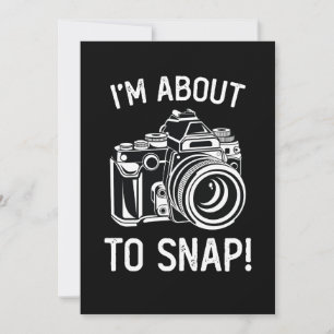 Convites Estou Prestes a Fotografar Humor