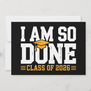 Convites Estou Tão Pronto Turma De 2026 Graduação 26 Gradua