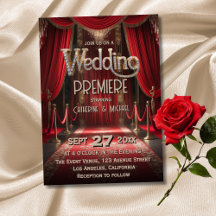 Estreia de Casamento no Tapete Vermelho de Filme d