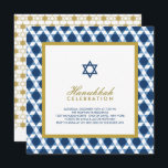 Convites Estrela Azul E Dourada Do Festa De Feriado De Davi<br><div class="desc">Concebido por gordura*fa*estanho. Fácil de personalizar com seu próprio texto,  foto ou imagem. Para pedidos personalizados,  entre em contato direto com o . Aplicam-se taxas personalizadas. www.zazzle.com/fat_fa_tin www.zazzle.com/color_therapy www.zazzle.com/fatfatin_blue_knot www.zazzle.com/fatfatin_red_knot www.zazzle.com/fatfatin_mini_me www.zazzle.com/fatfatin_design www.zazzle.com/fatfatin_ink</div>