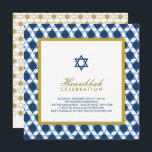 Convites Estrela Azul E Dourada Do Festa De Feriado De Davi<br><div class="desc">Concebido por gordura*fa*estanho. Fácil de personalizar com seu próprio texto,  foto ou imagem. Para pedidos personalizados,  entre em contato direto com o . Aplicam-se taxas personalizadas. www.zazzle.com/fat_fa_tin www.zazzle.com/color_therapy www.zazzle.com/fatfatin_blue_knot www.zazzle.com/fatfatin_red_knot www.zazzle.com/fatfatin_mini_me www.zazzle.com/fatfatin_design www.zazzle.com/fatfatin_ink</div>