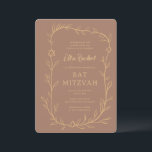 Convites Estrela Botânica Delicada de David Bar Bat Mitzvah<br><div class="desc">Cartão perfeito para anunciar um morcego mitzvah, bar mitzvah ou outra celebração judaica! A mão desenhou uma delicada arte de trama de folha para você! TOTALMENTE PERSONALIZÁVEL! Clique em "Personalizar" acima para editar o texto. Clique em "editar usando a ferramenta design" para ajustar as fontes, cores e posicionamentos e para...</div>