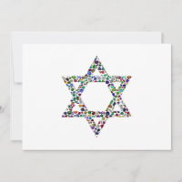 Estrela Colorida de Davi