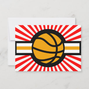 Convites estrela de basquete