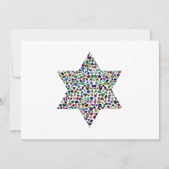 Convites Estrela de Davi (Frente)