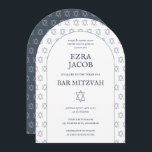 Convites Estrela de David Custom B'nai Bat Bar Mitzvah Arch<br><div class="desc">Cartão perfeito para anunciar um bar mitzvah, bat mitzvah ou outra celebração judaica! Mão fez arte para você! TOTALMENTE PERSONALIZÁVEL! Clique em "Personalizar" acima para editar o texto. Clique em "editar usando a ferramenta design" para ajustar as fontes, as cores e os posicionamentos e para excluir o design do verso,...</div>