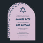 Convites Estrela de David Custom B'nai Bat Bar Mitzvah Arch<br><div class="desc">Cartão perfeito para anunciar um bar mitzvah, bat mitzvah ou outra celebração judaica! Mão fez arte para você! TOTALMENTE PERSONALIZÁVEL! Clique em "Personalizar" acima para editar o texto. Clique em "editar usando a ferramenta design" para ajustar as fontes, as cores e os posicionamentos e para excluir o quadro ou o...</div>