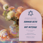 Convites Estrela de David Custom B'nai Bat Bar Mitzvah Arch<br><div class="desc">Cartão perfeito para anunciar um bar mitzvah, bat mitzvah ou outra celebração judaica! Mão fez arte para você! TOTALMENTE PERSONALIZÁVEL! Clique em "Personalizar" acima para editar o texto. Clique em "editar usando a ferramenta design" para ajustar as fontes, as cores e os posicionamentos e para excluir o quadro ou o...</div>
