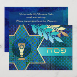 Convites Estrela de David e Kiddush Cup