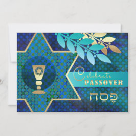 Convites Estrela de David e Kiddush Cup