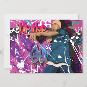 Convites Estrela de Hip Hop