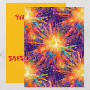 Convites Estrela Explosiva