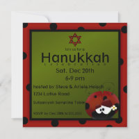 Estrela Judaica de Ladybug de David Hanukkah