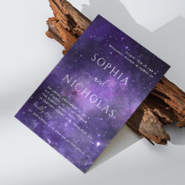 Convites Estrela noturna do Universo. Janto de ensaio de es