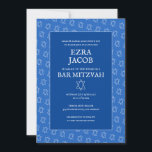 Convites Estrela Simples de David Personalizado B'nai Bat B<br><div class="desc">Cartão perfeito para anunciar um bar mitzvah, bat mitzvah ou outra celebração judaica! Mão fez arte para você! TOTALMENTE PERSONALIZÁVEL! Clique em "Personalizar" acima para editar o texto. Clique em "editar usando a ferramenta design" para ajustar as fontes, as cores e os posicionamentos e para excluir o design do verso,...</div>
