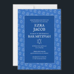 Convites Estrela Simples de David Personalizado B'nai Bat B<br><div class="desc">Cartão perfeito para anunciar um bar mitzvah, bat mitzvah ou outra celebração judaica! Mão fez arte para você! TOTALMENTE PERSONALIZÁVEL! Clique em "Personalizar" acima para editar o texto. Clique em "editar usando a ferramenta design" para ajustar as fontes, as cores e os posicionamentos e para excluir o design do verso,...</div>