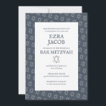 Convites Estrela Simples de David Personalizado B'nai Bat B<br><div class="desc">Cartão perfeito para anunciar um bar mitzvah, bat mitzvah ou outra celebração judaica! Mão fez arte para você! TOTALMENTE PERSONALIZÁVEL! Clique em "Personalizar" acima para editar o texto. Clique em "editar usando a ferramenta design" para ajustar as fontes, as cores e os posicionamentos e para excluir o design do verso,...</div>