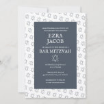 Convites Estrela Simples de David Personalizado B'nai Bat B<br><div class="desc">Cartão perfeito para anunciar um bar mitzvah, bat mitzvah ou outra celebração judaica! Mão fez arte para você! TOTALMENTE PERSONALIZÁVEL! Clique em "Personalizar" acima para editar o texto. Clique em "editar usando a ferramenta design" para ajustar as fontes, as cores e os posicionamentos e para excluir o design do verso,...</div>