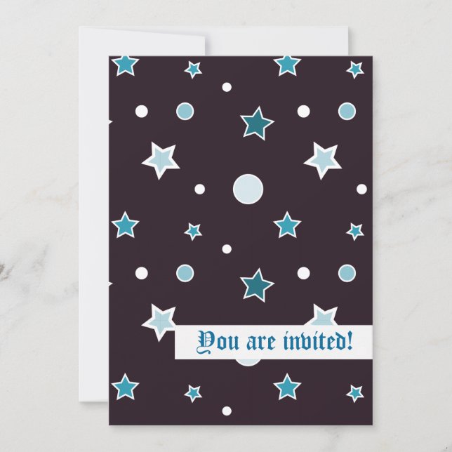 Convites Estrelas (Frente)