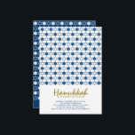 Convites Estrelas Azuis De Hanukkah Do Partido David Patter<br><div class="desc">Concebido por gordura*fa*estanho. Fácil de personalizar com seu próprio texto,  foto ou imagem. Para pedidos personalizados,  entre em contato direto com o . Aplicam-se taxas personalizadas. www.zazzle.com/fat_fa_tin www.zazzle.com/color_therapy www.zazzle.com/fatfatin_blue_knot www.zazzle.com/fatfatin_red_knot www.zazzle.com/fatfatin_mini_me www.zazzle.com/fatfatin_design www.zazzle.com/fatfatin_ink</div>
