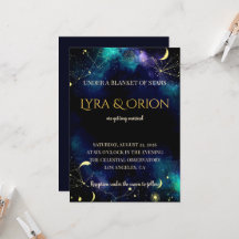 Estrelas Celestiais | Casamento Galáxia Azul-Marin