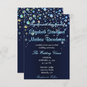 Convites Estrelas de Bolhas